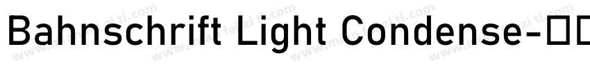 Bahnschrift Light Condense字体转换